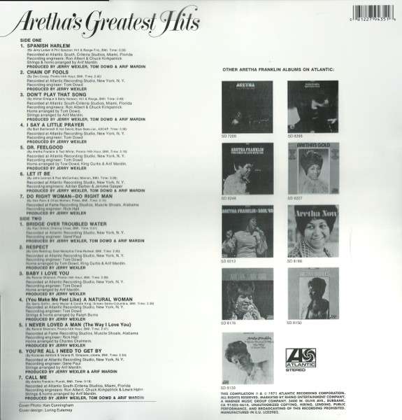 Aretha Franklin – Aretha&#039;s Greatest Hits